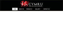 Tablet Screenshot of cymrufurniture.com